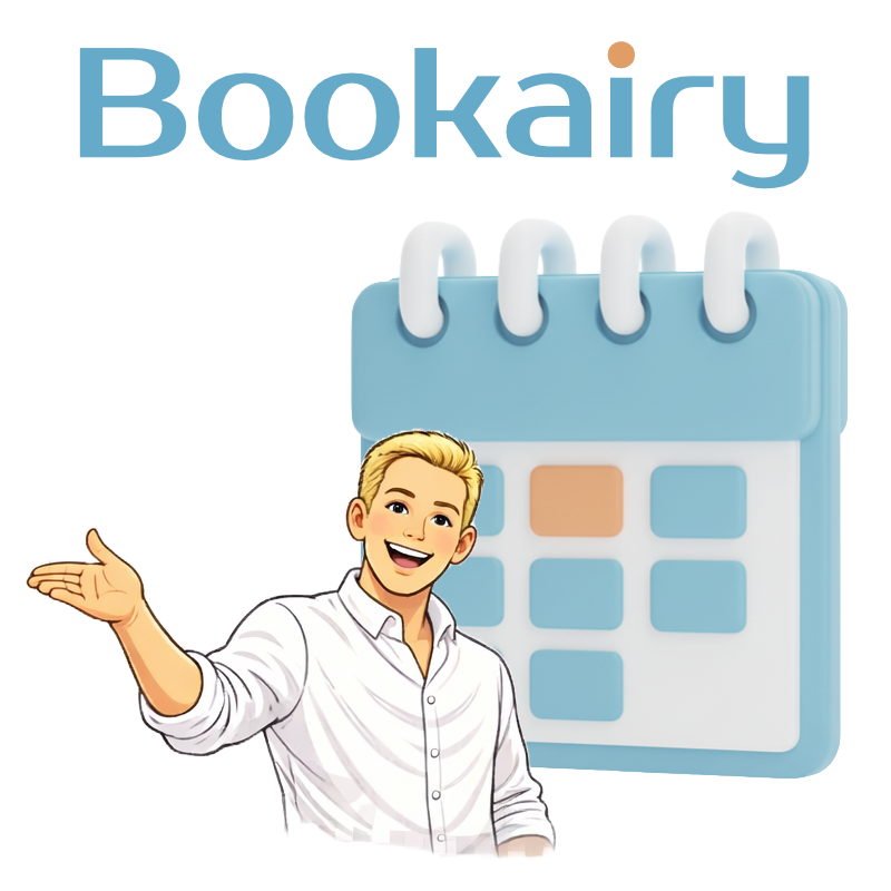 Bookairy booking software